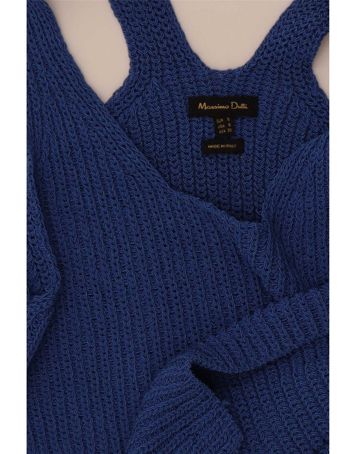 Ženska majica bez rukava Massimo Dutti UK 10 Small Blue