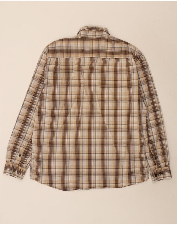 Wrangler muška košulja veliki bež karirani pamuk