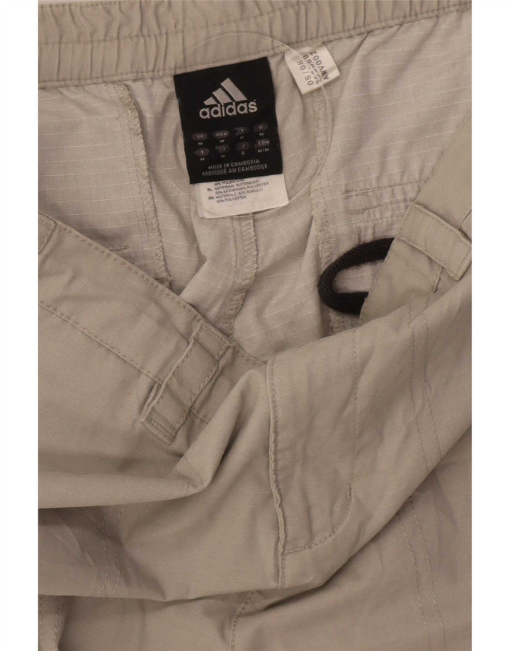 Adidas muške kargo bermude srednje W32 bež pamuk