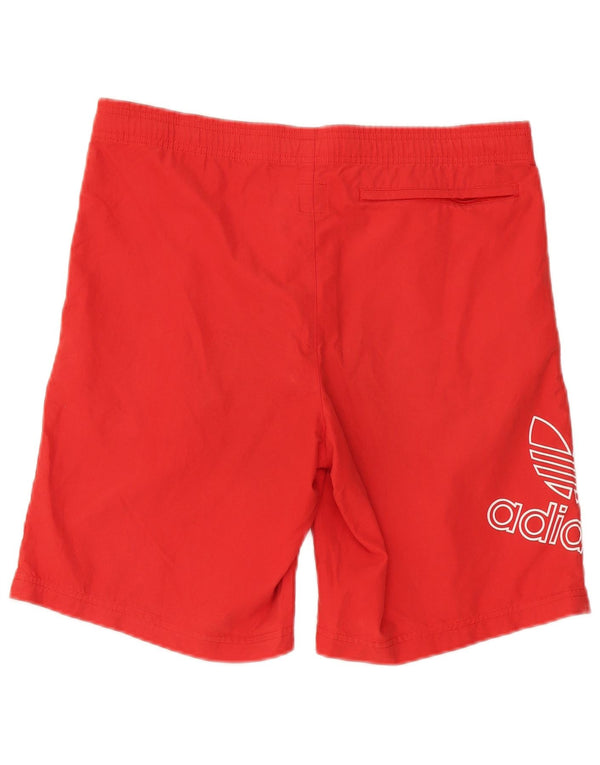 Adidas muške kratke hlače s grafičkim motivima, male W29, crveni pamuk