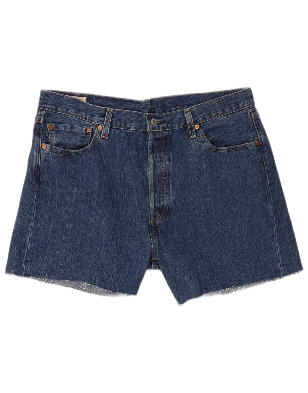 Levi's muške 501 traper kratke hlače W36 veliki plavi pamuk