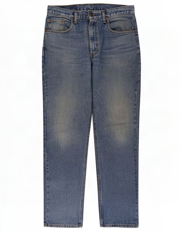 Levi's muške 504 ravne traperice W33 L31 plavi pamuk