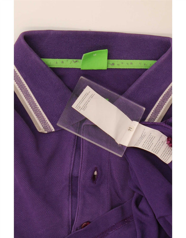 Hugo Boss muška polo majica srednje ljubičasta pamuk
