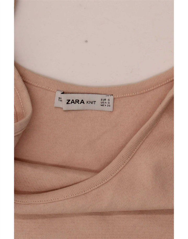 Zara ženski kratki Cami Top UK 8 Small Pink