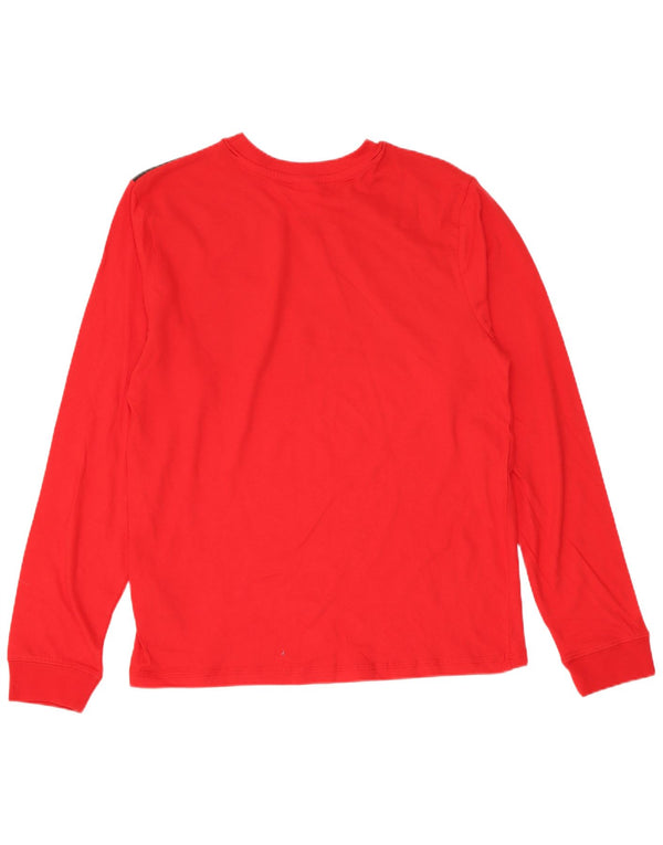 Manchester United Boys Grafička majica dugih rukava 13-14 godina Red Colourblock