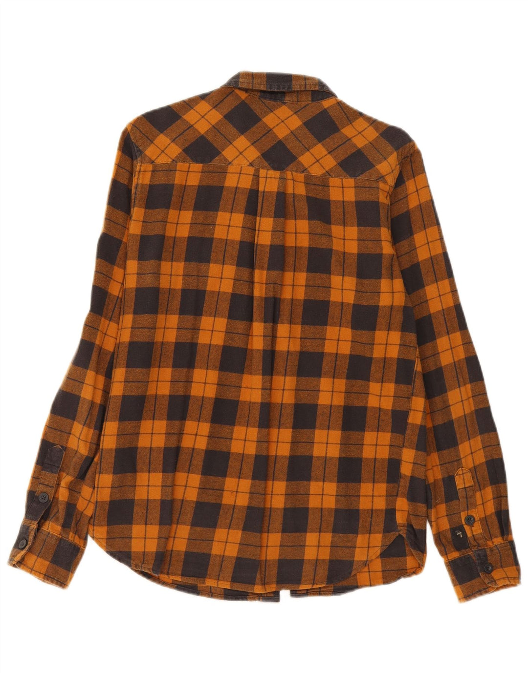 Mountain Warehouse Muška flanelska košulja Srednje narančasta karirana pamuk