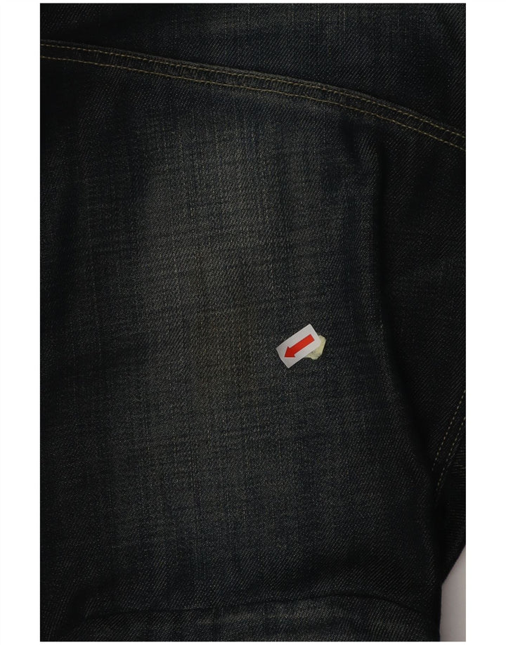 G-STAR muške 3301 Dungarees ravne traperice W31 L32 plavi pamuk