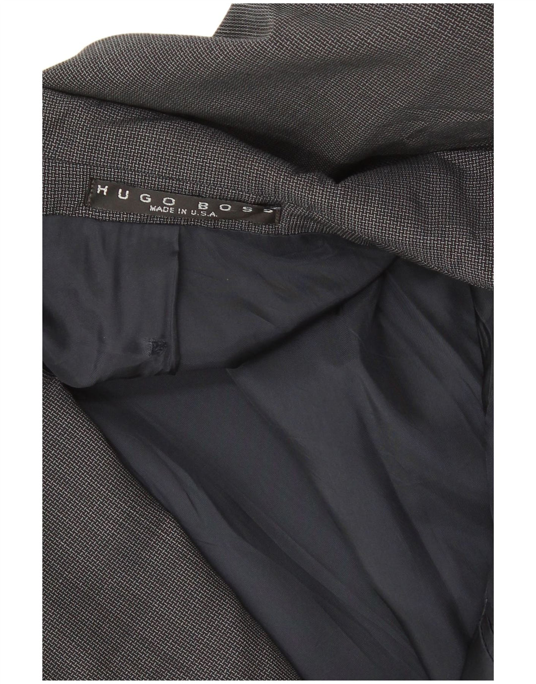 Hugo Boss muška jakna sa 2 gumba UK 42 XL siva djevičanska vuna