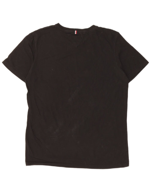 TOMMY HILFIGER Boys T-Shirt Top 15-16 Years Black