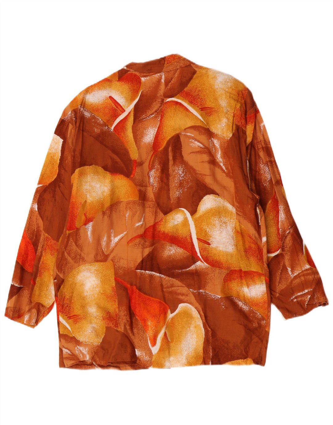 Rene ženski sako s 1 gumbom IT 44 srednje smeđe cvjetne boje