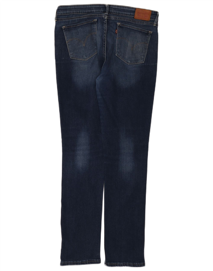 Levi's ženske uske traperice W32 L32 tamnoplavi pamuk