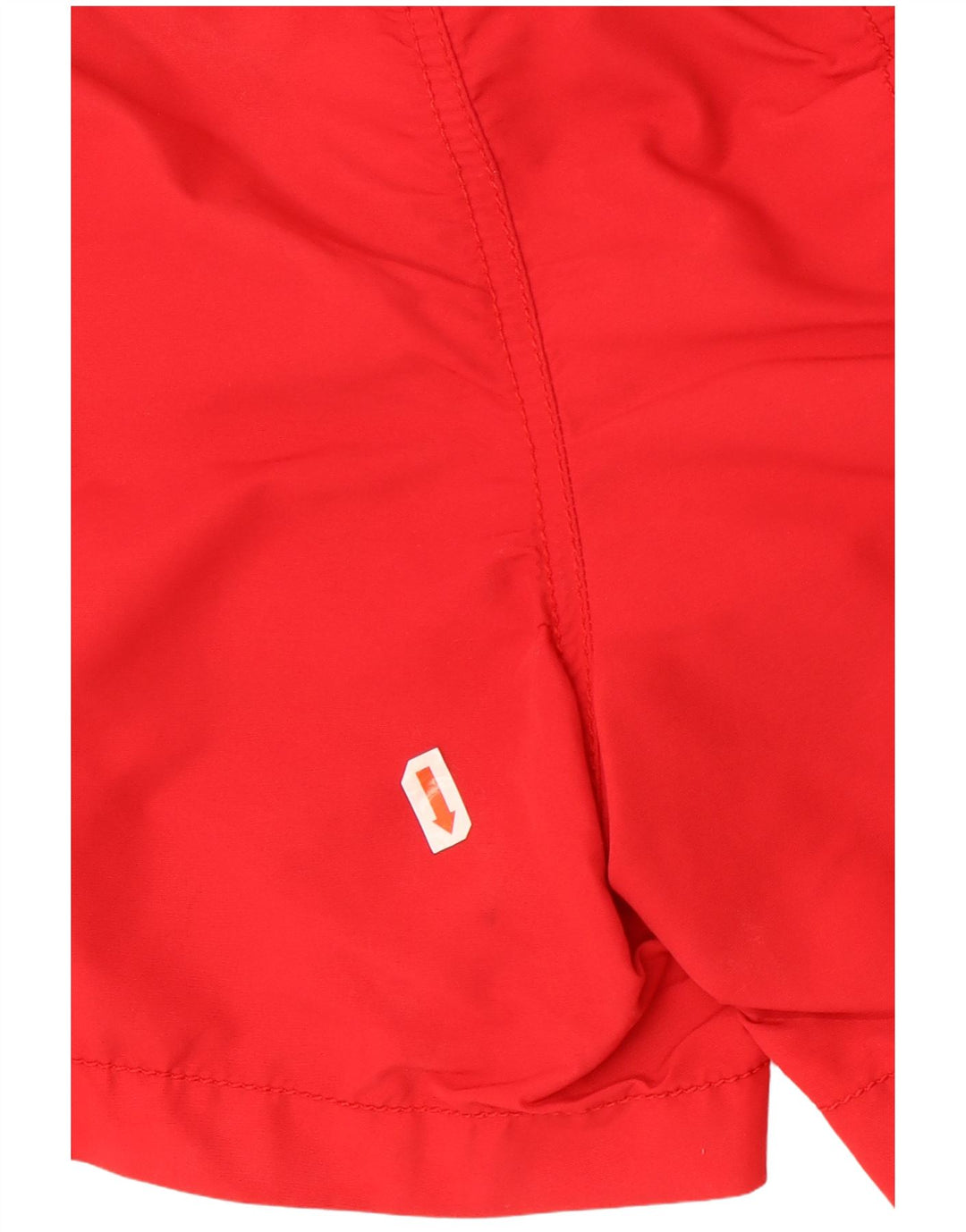 Bikkembergs muške kratke hlače za kupanje s grafičkim motivima srednje crvene boje od poliamida