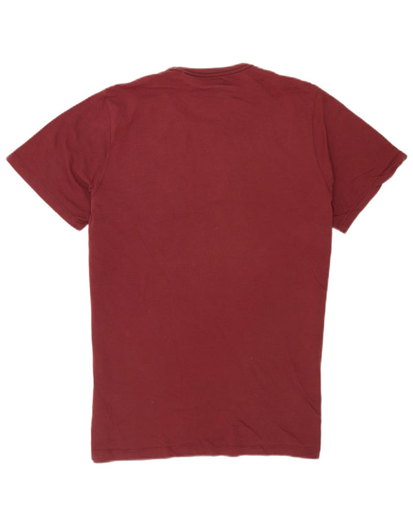 Jack & Jones muška majica kratkih rukava s grafičkim motivima, velika bordo pamuk