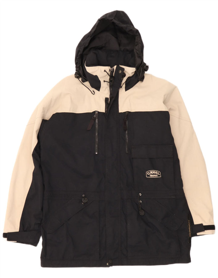 Camel Active muška vjetrovka s kapuljačom UK 38 srednje crne boje