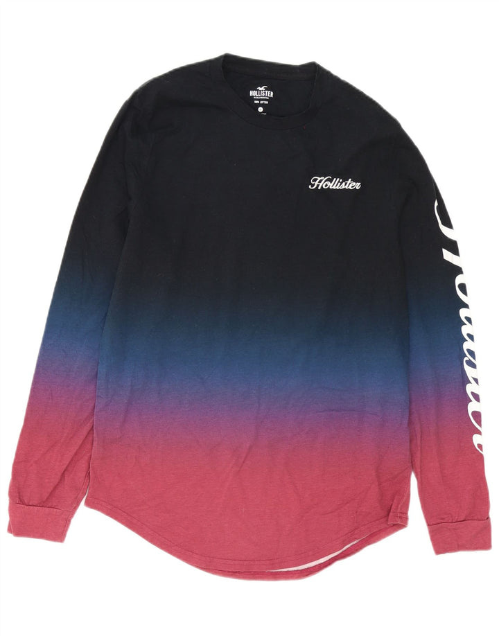 Hollister muška grafička majica s dugim rukavima srednje raznobojne boje