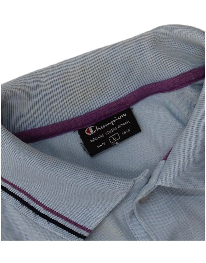 Champion muška polo majica Large Blue