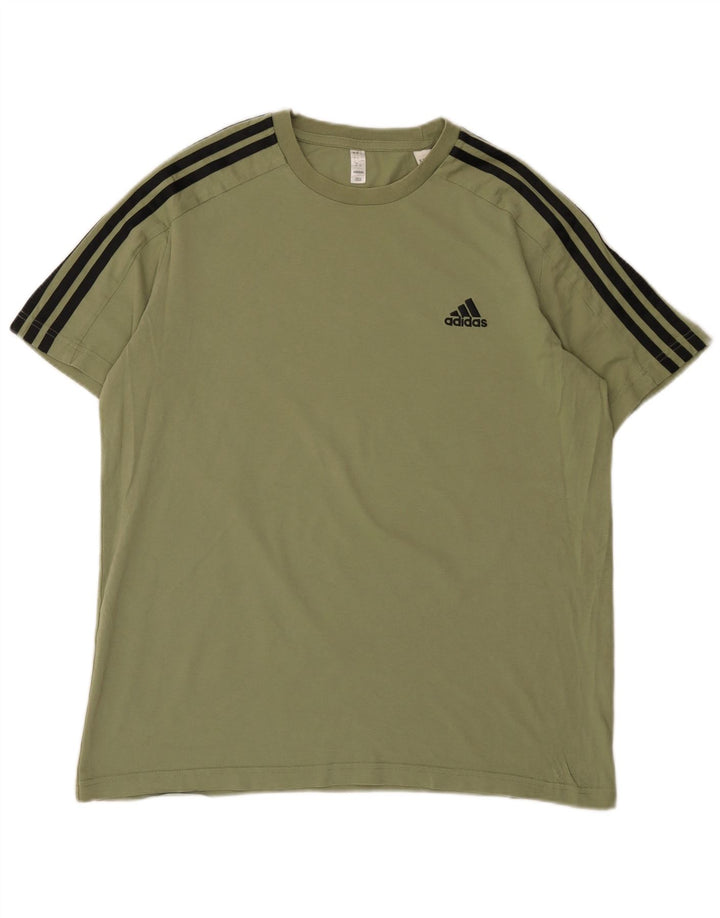 Adidas muška majica kratkih rukava velika kaki