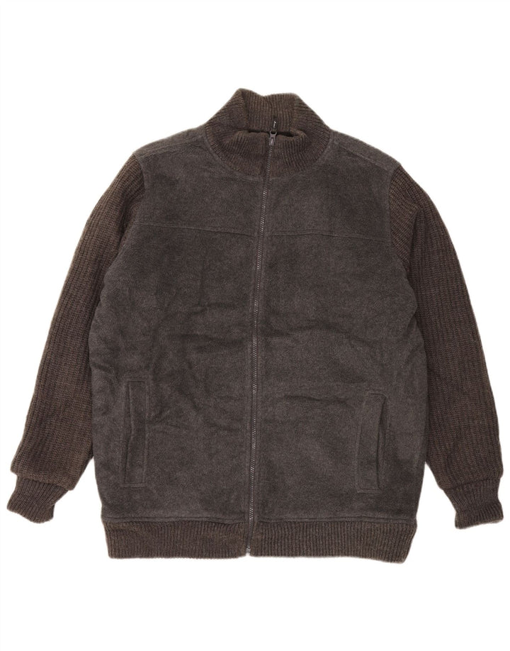 James Pringle muška jakna od flisa standardnog kroja s patentnim zatvaračem UK 38 srednje siva