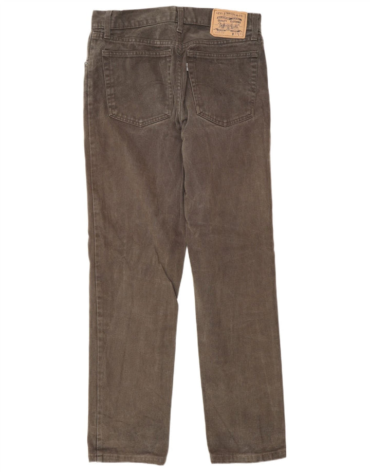 LEVI'S muške ravne traperice W32 L34 sivi pamuk