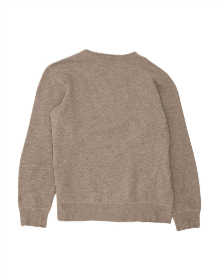 REEBOK Mens Sweatshirt Jumper Large Grey Cotton