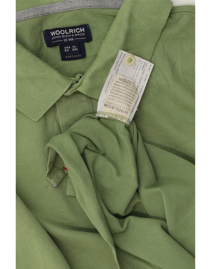 Woolrich muška polo majica XL zeleni pamuk