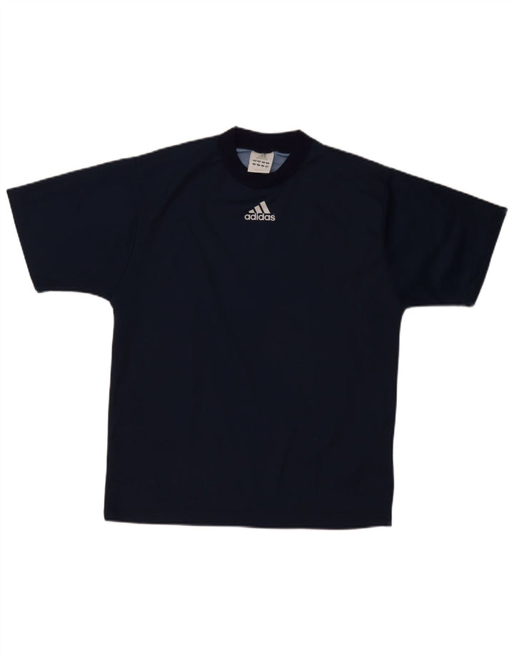 Adidas muška majica kratkih rukava s grafičkim motivima, mali tamnoplavi poliester