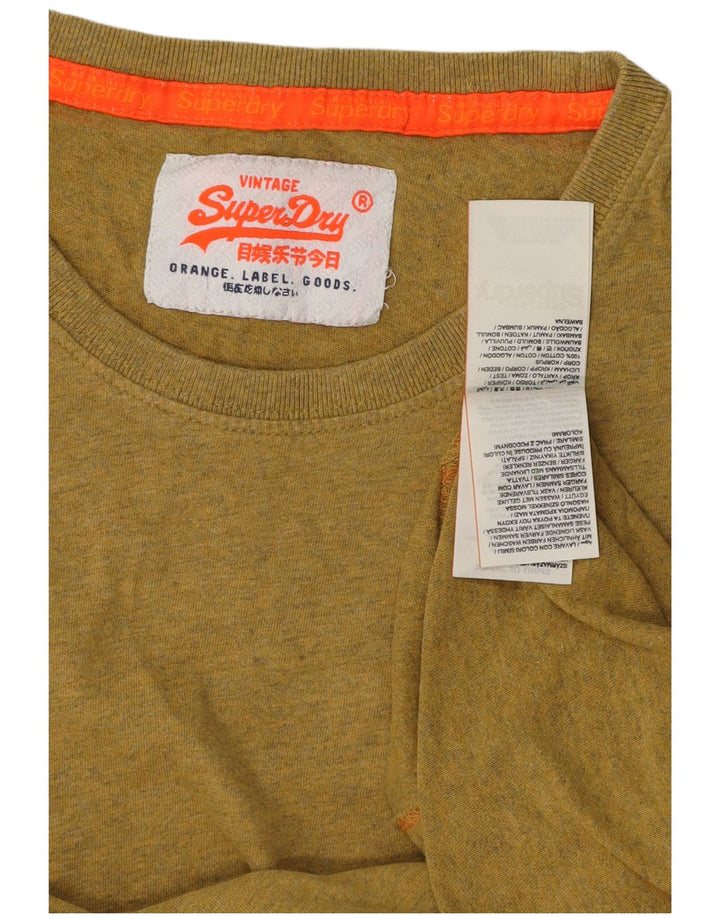 SUPERDRY muška majica kratkih rukava Mala kaki pamuk