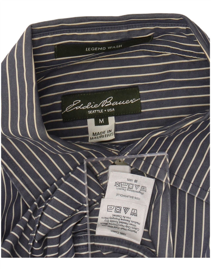 EDDIE BAUER Muška košulja srednje tamnoplave pamučne pruge