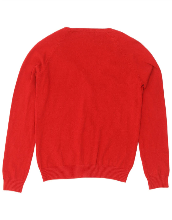 Zara ženski kardigan pulover UK 14 Large Red
