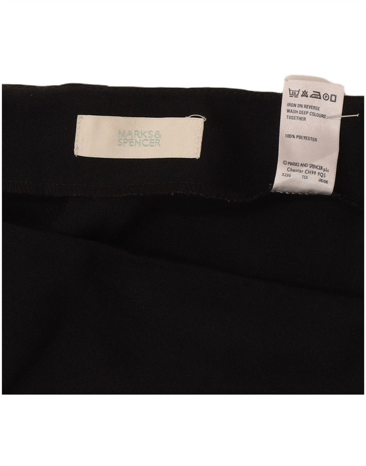 Marks & Spencer ženska pencil suknja UK 20 2XL W40 crni poliester