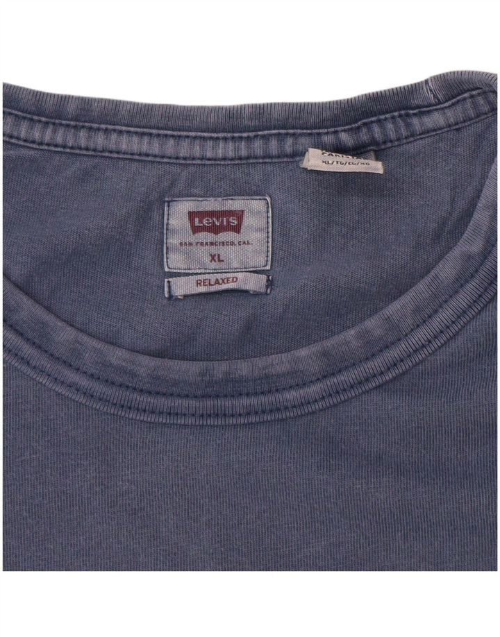 LEVI'S muška majica kratkih rukava opuštenog kroja XL plava
