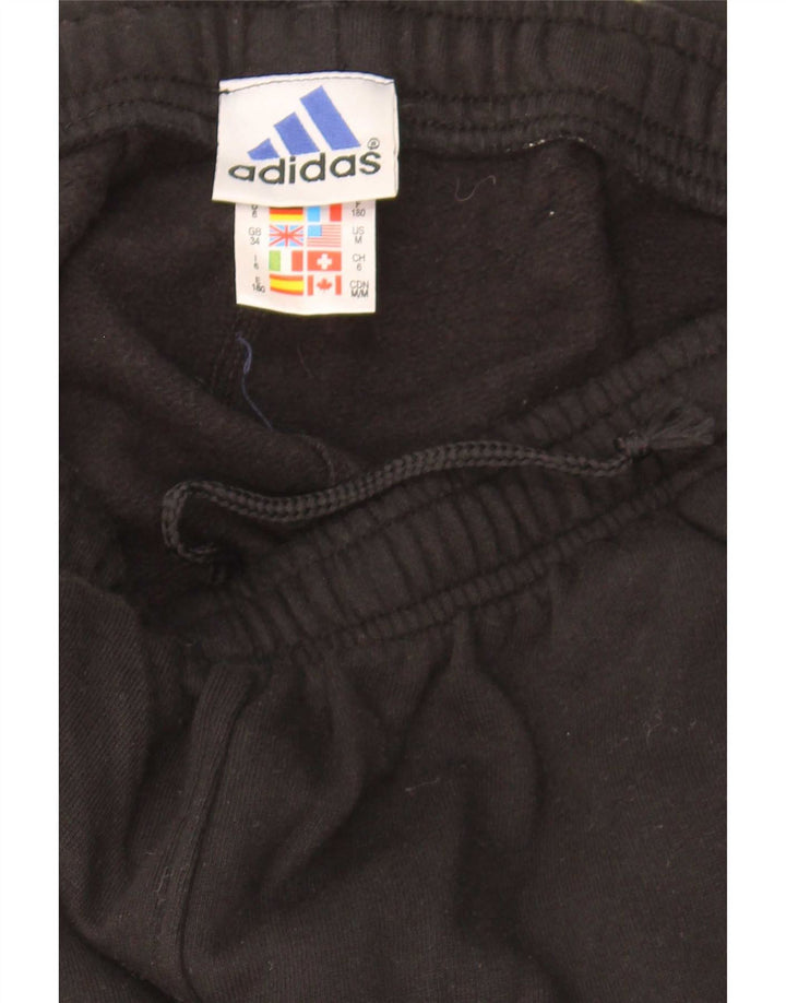 Adidas muške trenirke srednje crne pamučne hlače
