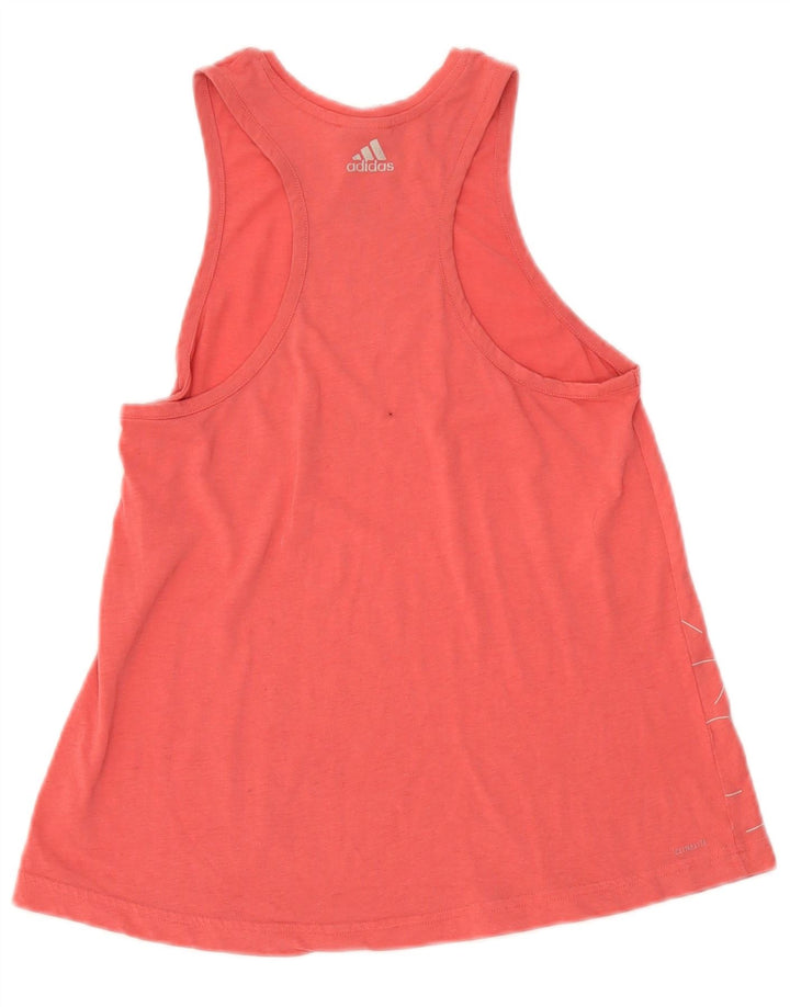 Adidas ženski grafički prsluk UK 8/10 mali ružičasti poliester