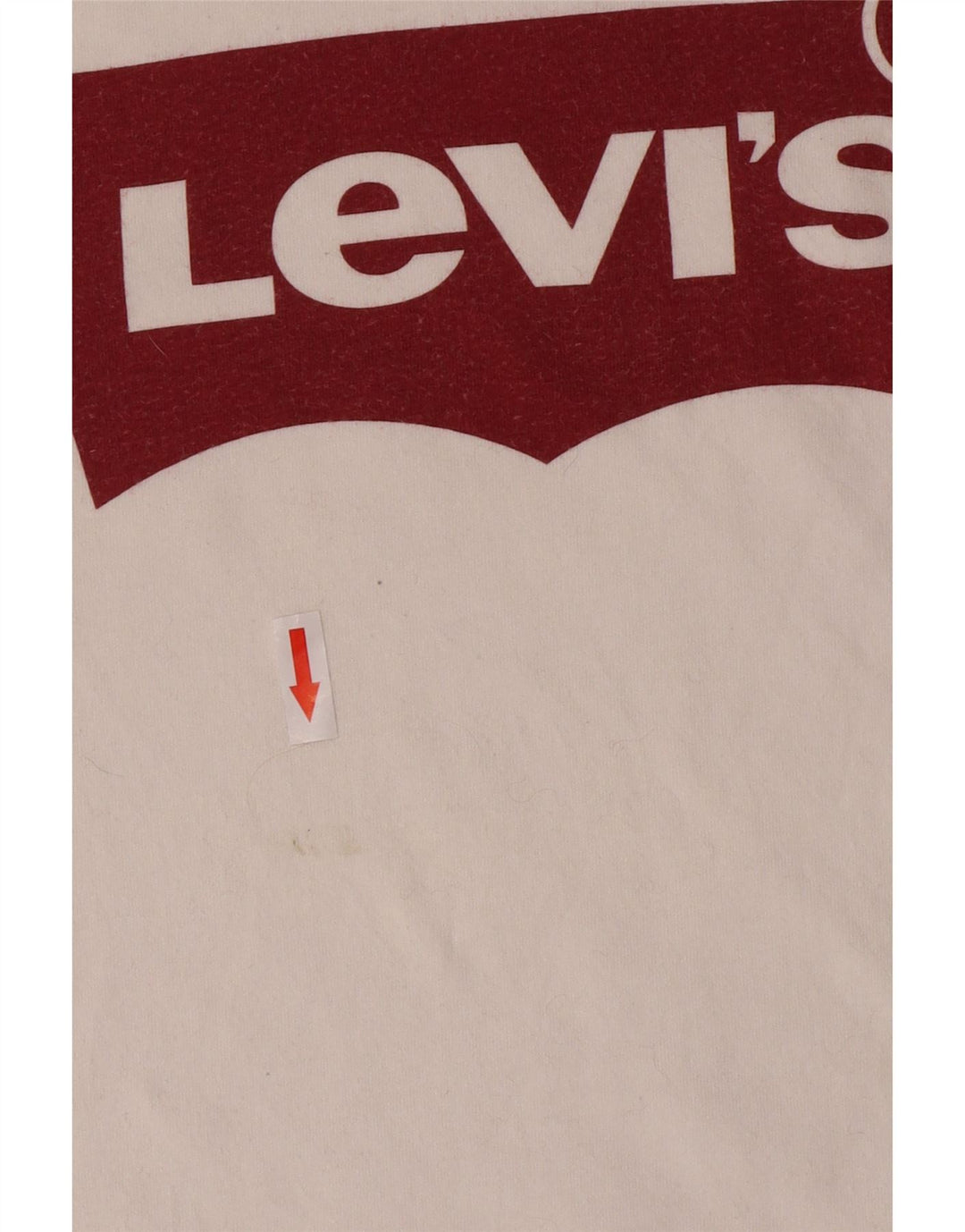 Levi's muška majica kratkih rukava s grafičkim motivima srednje bijele boje