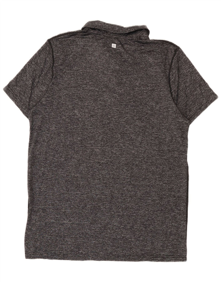 Mountain Warehouse Muška IsoCool polo majica Srednje sivi pjegavi poliamid