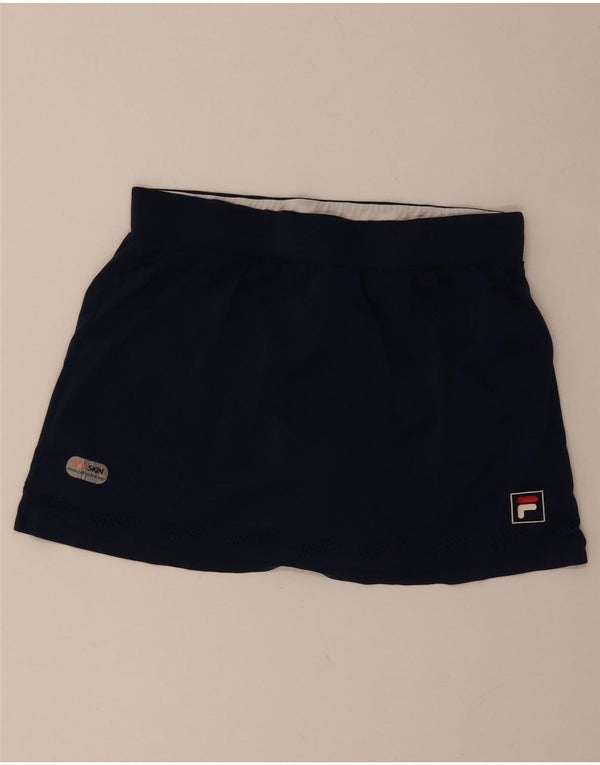 Fila ženska teniska suknja UK 10 Mala tamnoplava poliester