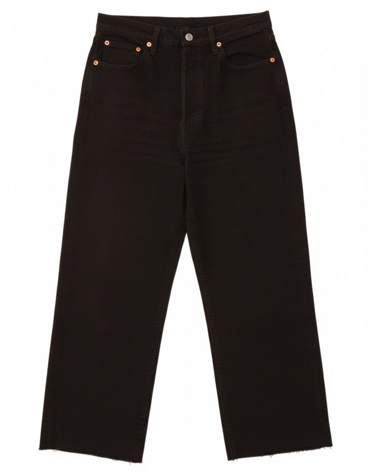 Levi's kratke traperice s rebrima W28 L24 crne