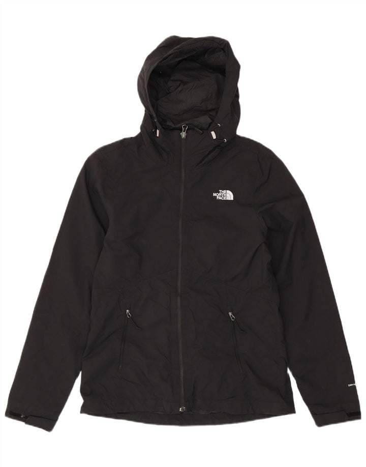 THE NORTH FACE Ženska kišna jakna s kapuljačom UK 10 Mali crni poliester