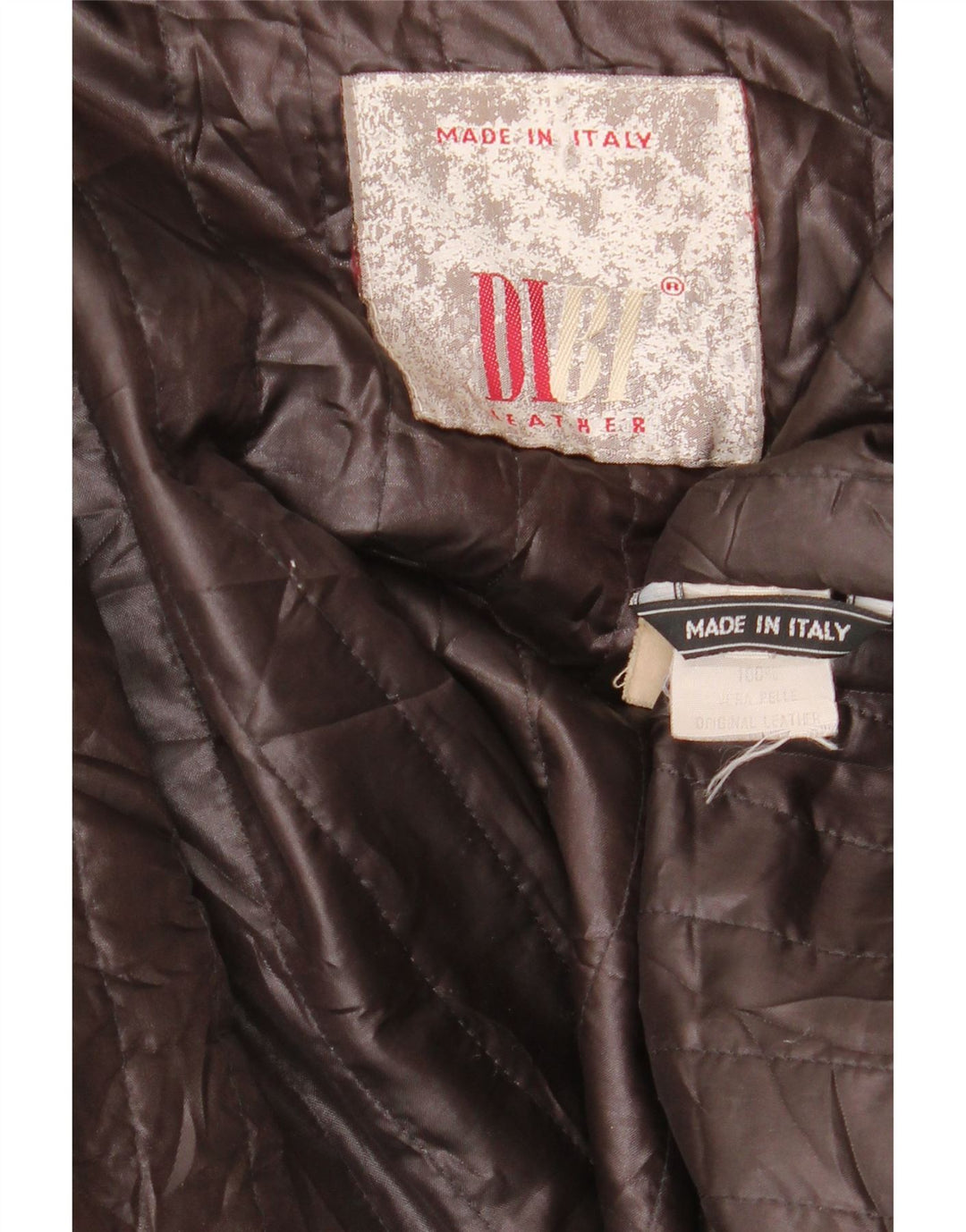 Dibi muška kožna jakna UK 42 XL smeđa koža