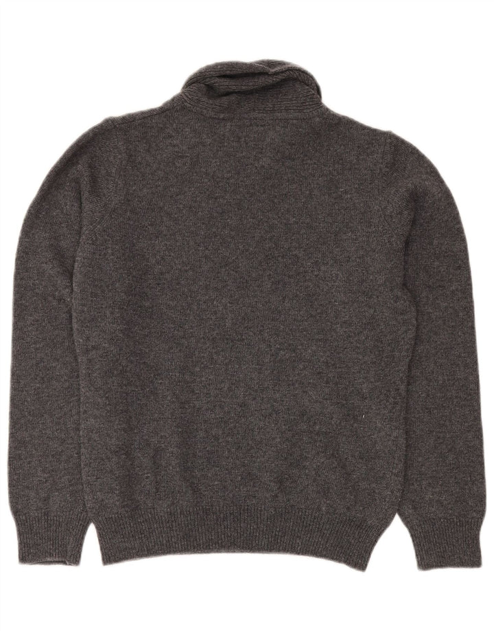 BARBOUR Džemper sa šalom i izrezom za dječake 15-16 godina 2XL Siva Fair Isle vuna