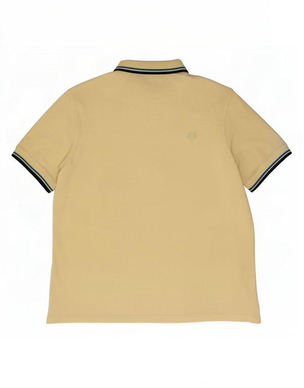 Fred Perry muška polo majica XL pamuk na žute pruge
