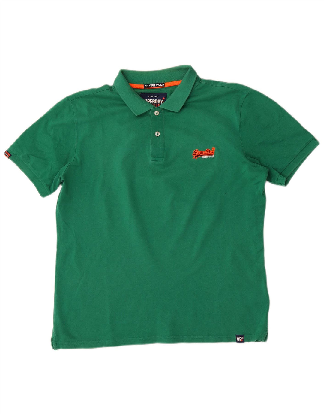 Superdry muška polo majica velika zelena pamuk