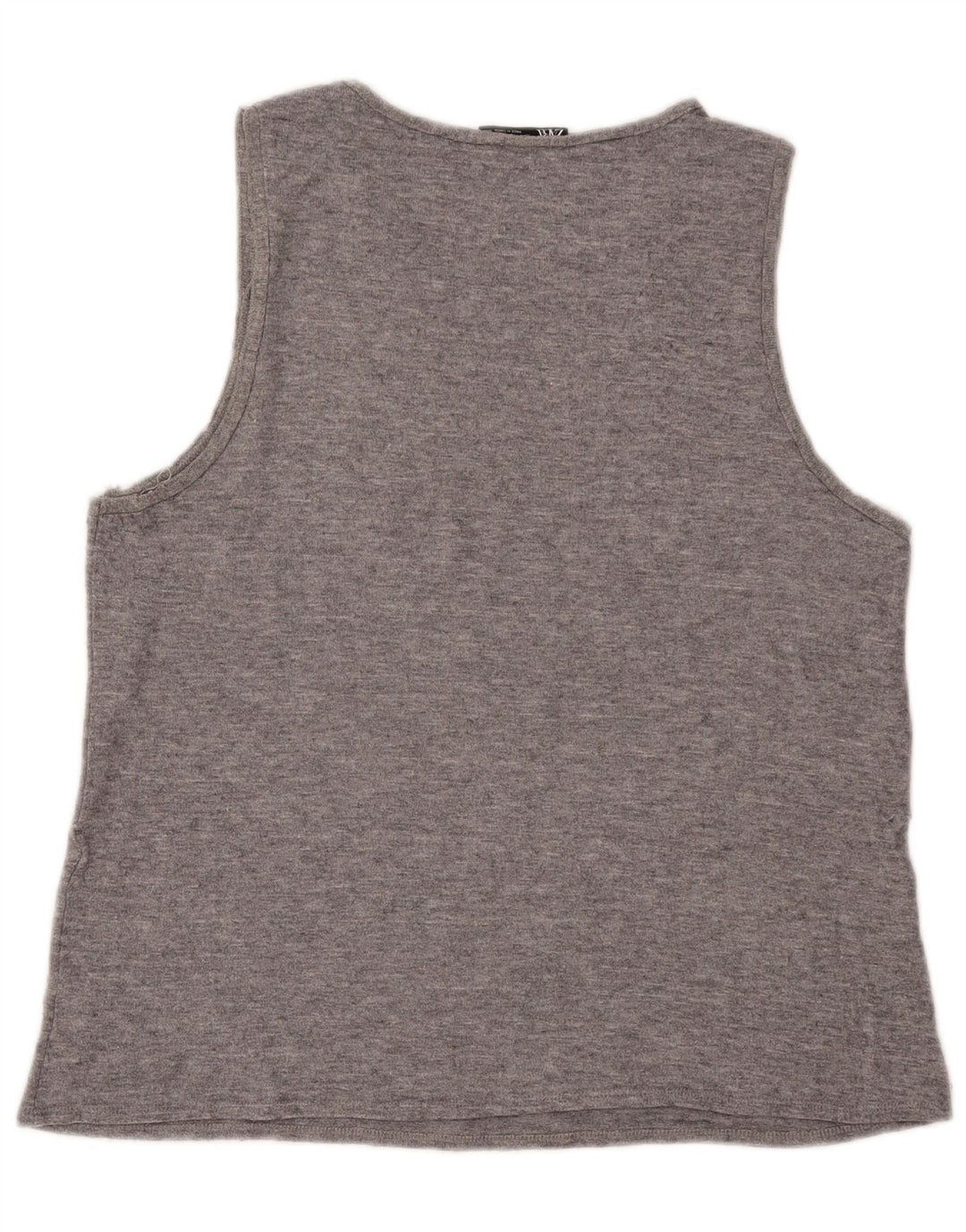Zara ženski prsluk UK 16 Large Grey Fair Isle
