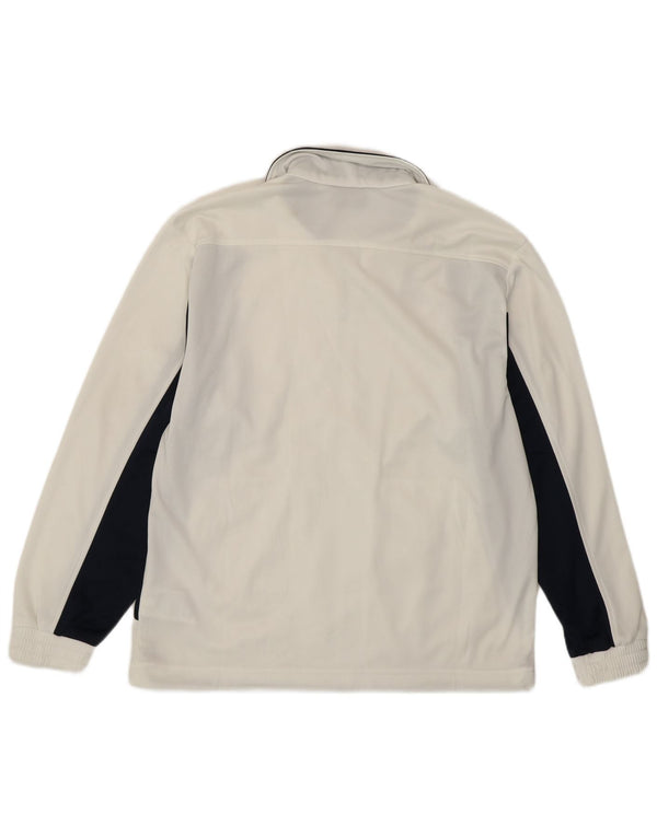 LOTTO muška gornja jakna trenirke srednje bijele boje od poliestera