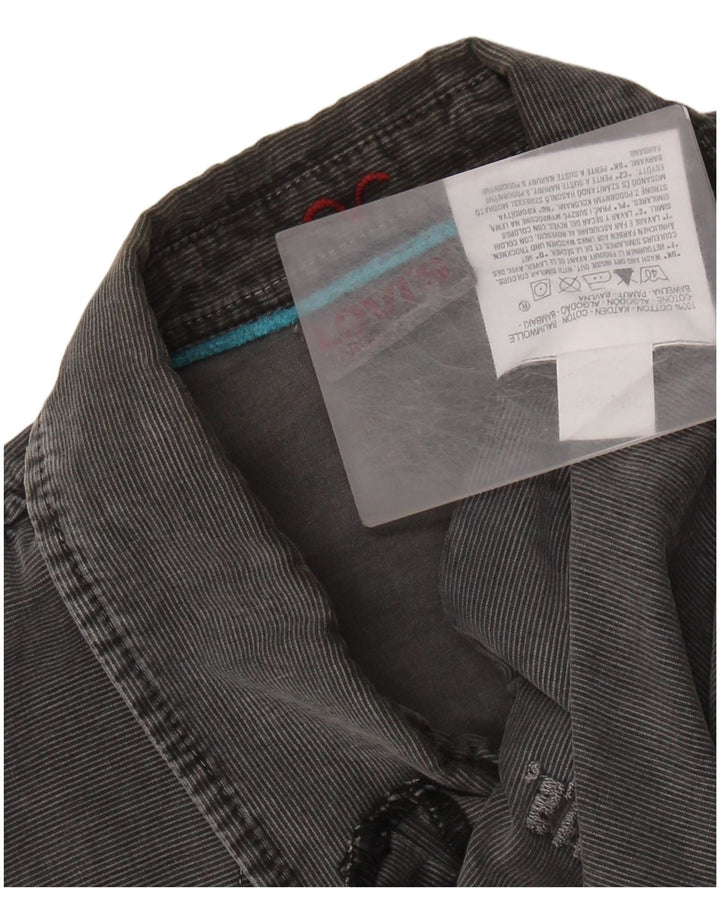 LEVI'S muška košulja velika siva pamuk