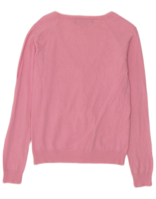 Zara ženski kardigan pulover UK 10 Small Pink
