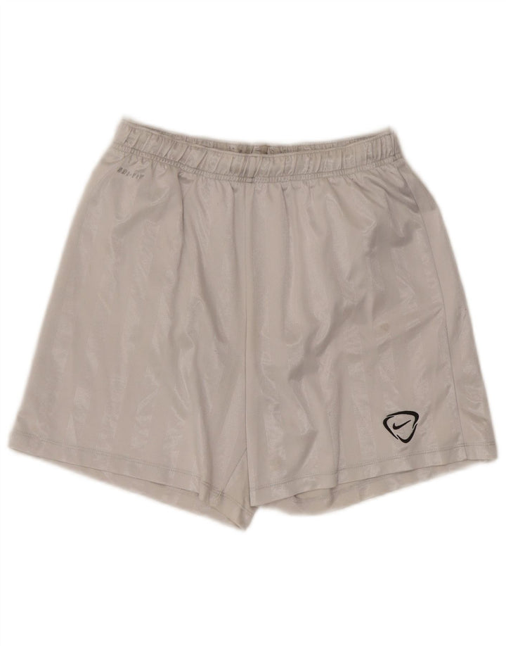 Nike muške Dri Fit sportske kratke hlače srednje bijele pruge od poliestera