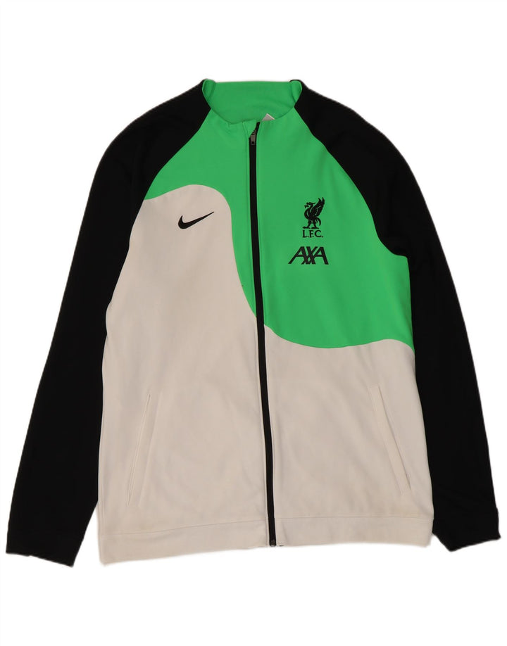 NIKE muška trenirka Liverpool Slim Fit Gornja jakna velike bijele boje