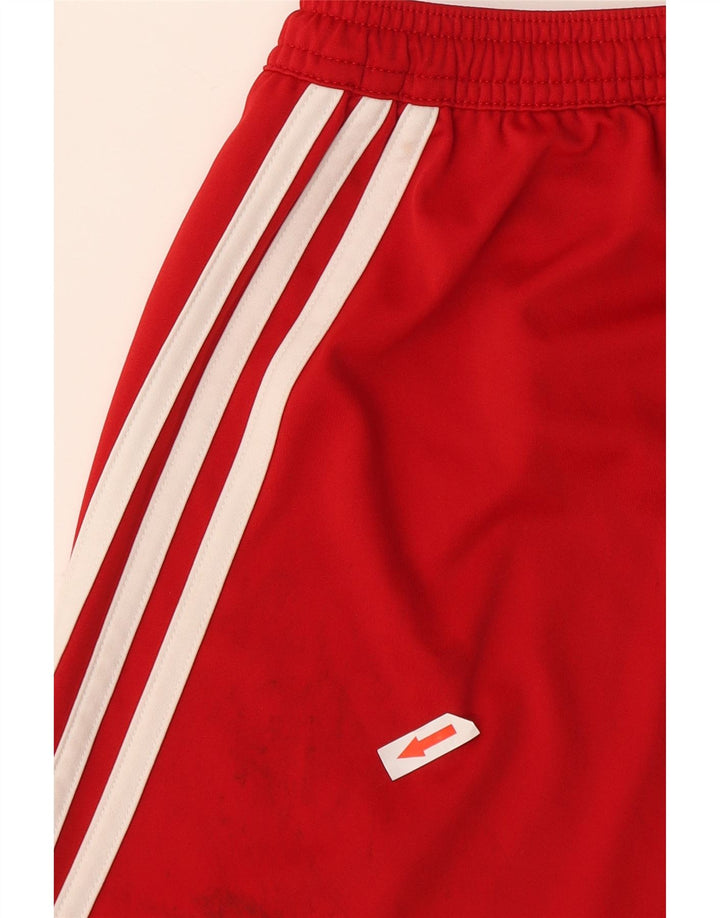 Adidas muške sportske kratke hlače Climalite male crvene boje od poliestera