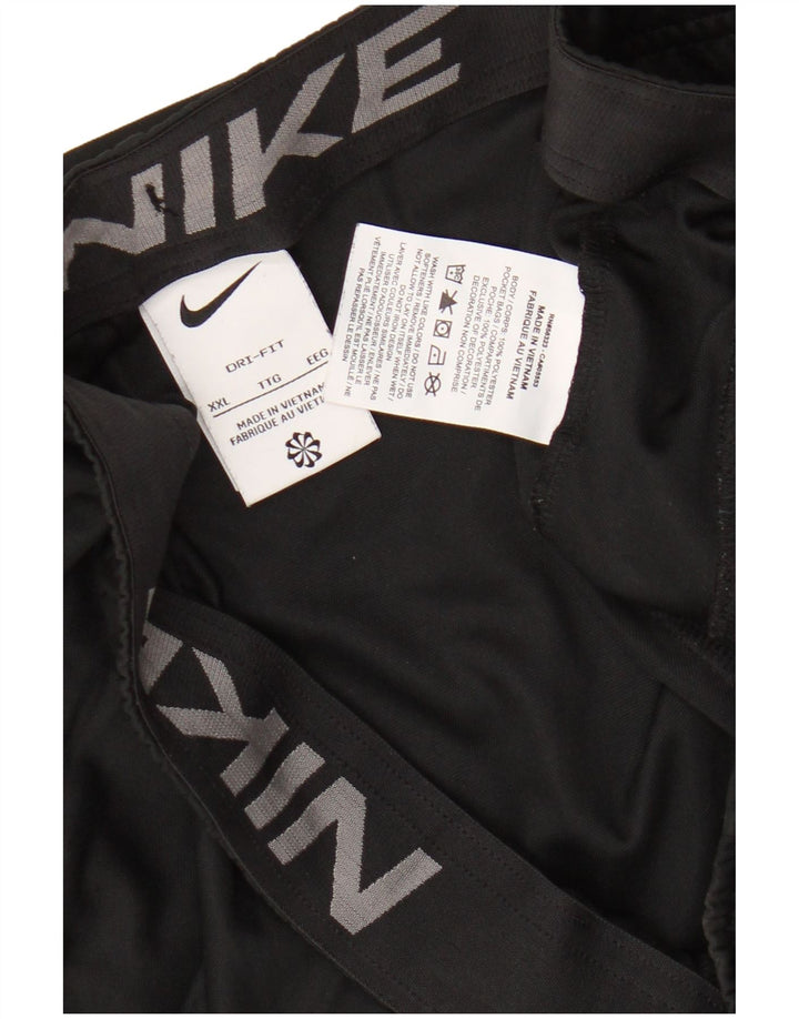 Nike muške kratke sportske hlače Dri Fit Graphic 2XL crni poliester